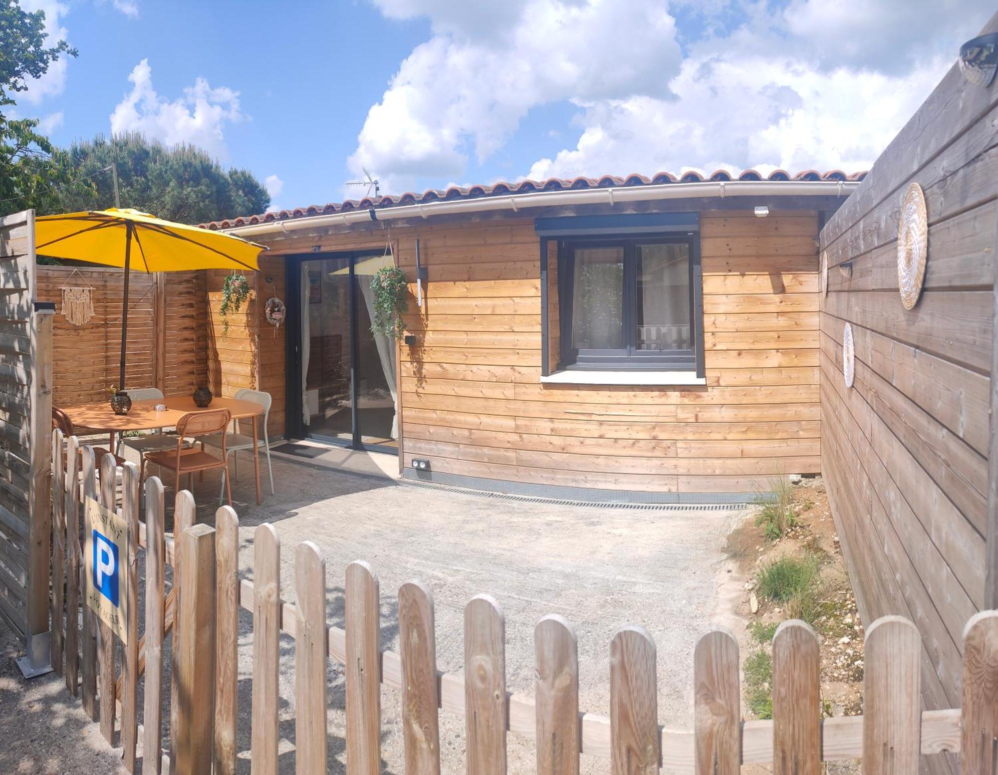 Appartement L'Instant Voyageur à Virsac Extérieur photo